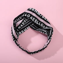 Load image into Gallery viewer, Fashion Plaid Knot Headband