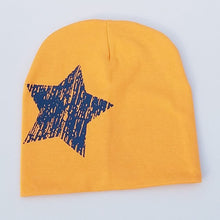 Load image into Gallery viewer, Baby Hat Star Printing Beanie Hats For Girls Boys