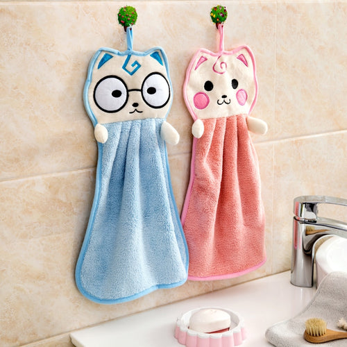 2017 new free shipping cantoon towel hanging