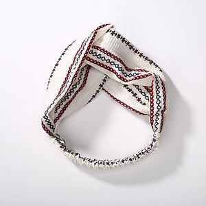 Fashion Plaid Knot Headband