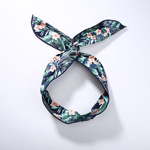 Fashion Plaid Knot Headband