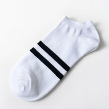 Load image into Gallery viewer, Men&#39;s Socks Cotton Stripe Boat Socks