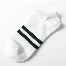 Load image into Gallery viewer, Men&#39;s Socks Cotton Stripe Boat Socks