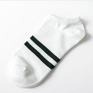 Men's Socks Cotton Stripe Boat Socks