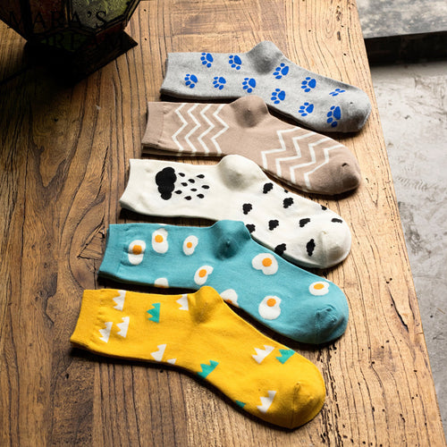 ladies Cute Cotton Socks