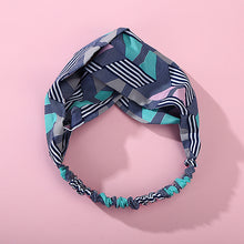 Load image into Gallery viewer, Fashion Plaid Knot Headband