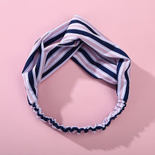 Load image into Gallery viewer, Fashion Plaid Knot Headband