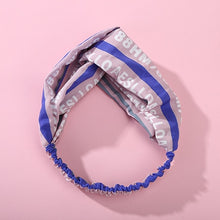 Load image into Gallery viewer, Fashion Plaid Knot Headband