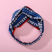 Load image into Gallery viewer, Fashion Plaid Knot Headband