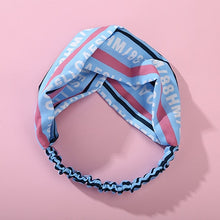 Load image into Gallery viewer, Fashion Plaid Knot Headband