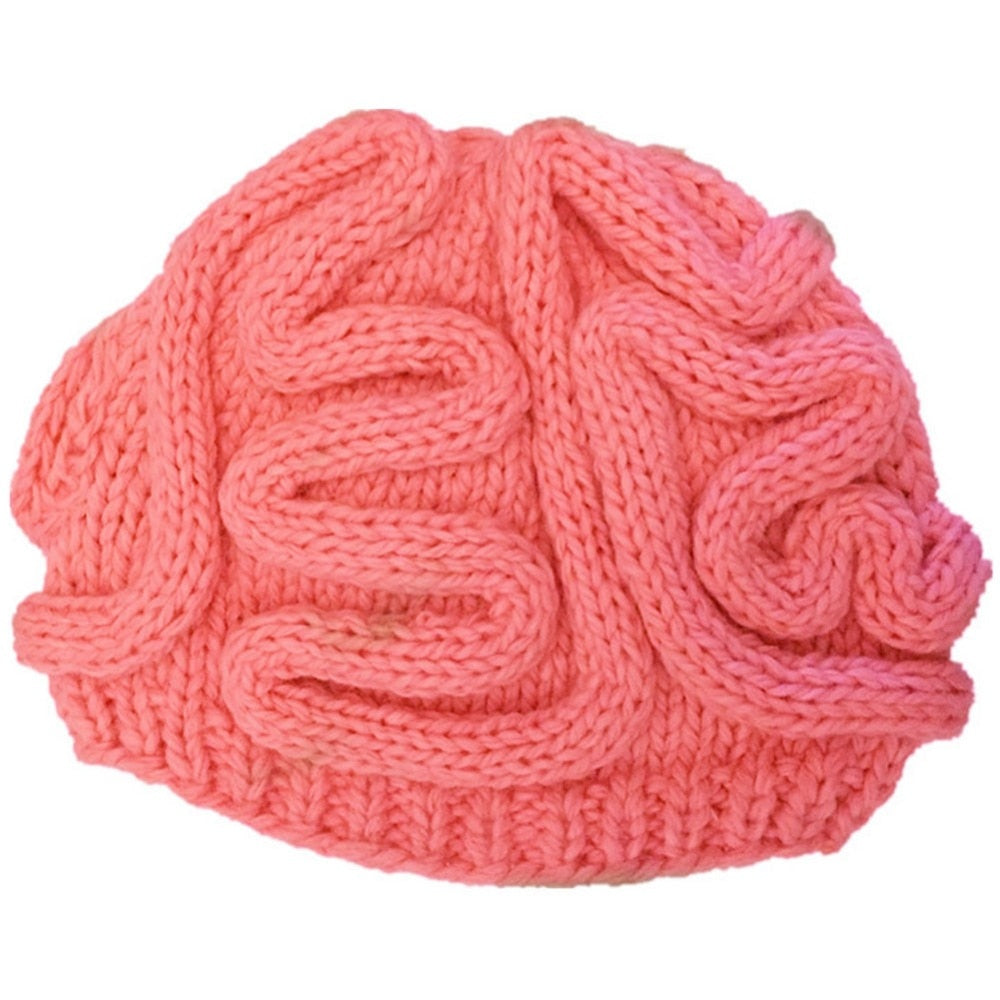 Creative Hand Made Brain Knitted Hat