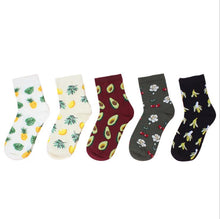 Load image into Gallery viewer, Fruit personality ladies socks