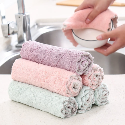 Household Kitchen Towels Absorbent