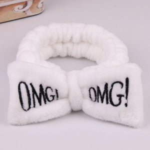 New OMG Letter Coral Fleece