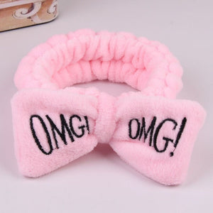 New OMG Letter Coral Fleece