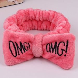 New OMG Letter Coral Fleece