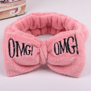 New OMG Letter Coral Fleece