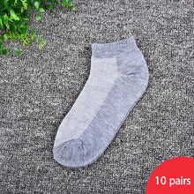 Load image into Gallery viewer, Solid Mesh Men&#39;s Socks