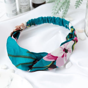 Women  Headband Vintage Cross Knot