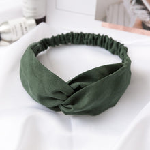 Load image into Gallery viewer, Women  Headband Vintage Cross Knot