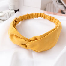 Load image into Gallery viewer, Women  Headband Vintage Cross Knot