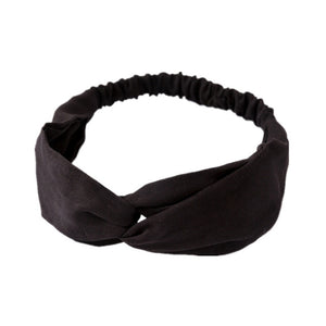 Women  Headband Vintage Cross Knot