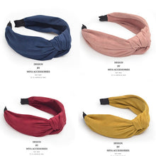 Load image into Gallery viewer, Korean Soft Suede Knotted Hairband