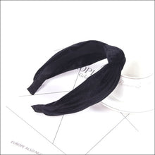 Load image into Gallery viewer, Korean Soft Suede Knotted Hairband