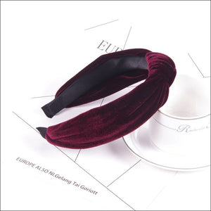 Korean Soft Suede Knotted Hairband