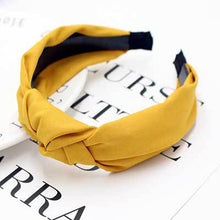 Load image into Gallery viewer, Korean Soft Suede Knotted Hairband