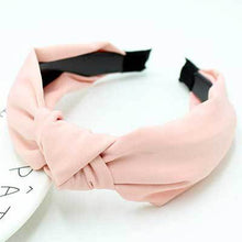 Load image into Gallery viewer, Korean Soft Suede Knotted Hairband