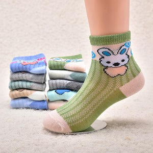 Children's socks mesh spring