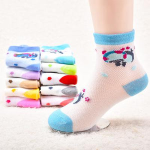 Children's socks mesh spring